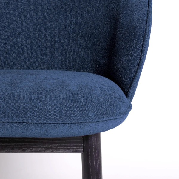 Стілець барний Stitch чорний