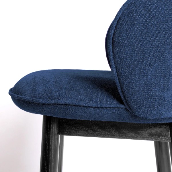 Стілець барний Stitch чорний