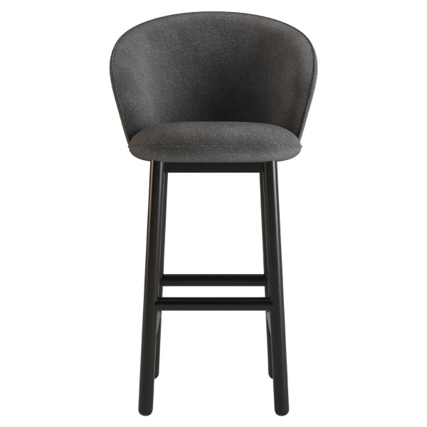 Стілець барний Stitch чорний