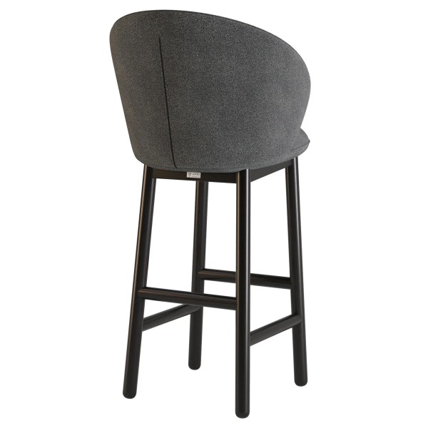 Стілець барний Stitch чорний