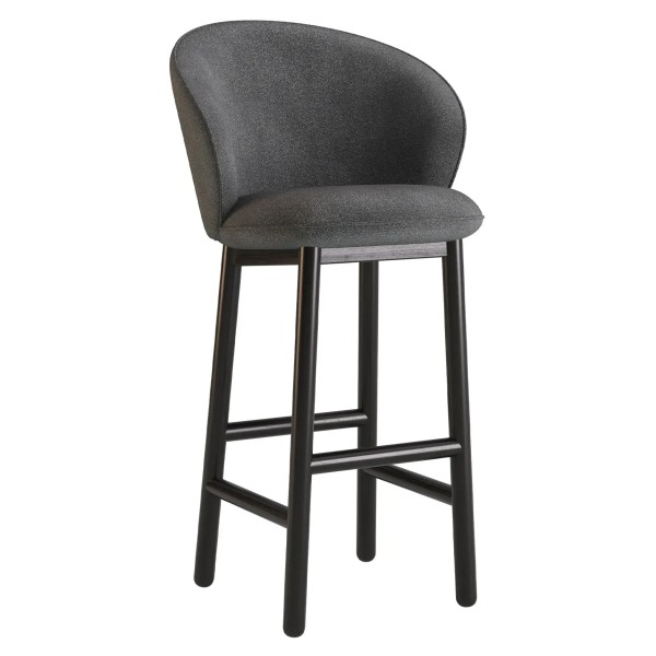 Стілець барний Stitch чорний