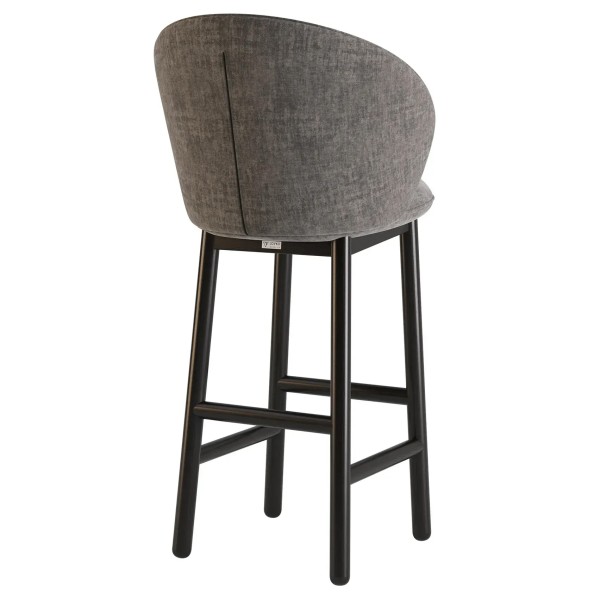 Стілець барний Stitch чорний