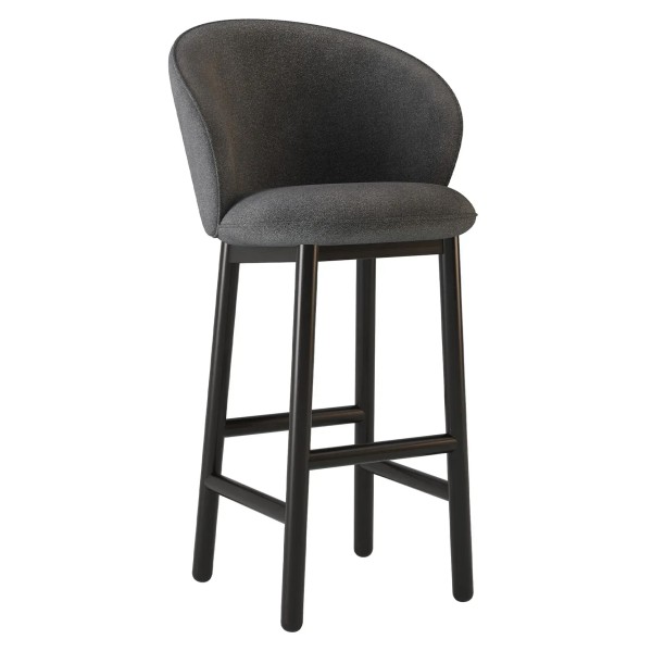 Стілець барний Stitch чорний