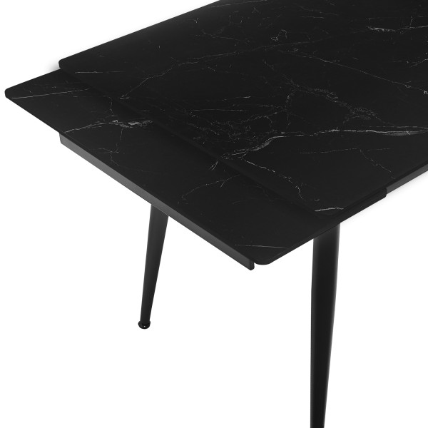 Стіл Connor 120-180 – сучасний розкладний стіл для кухні та кафе