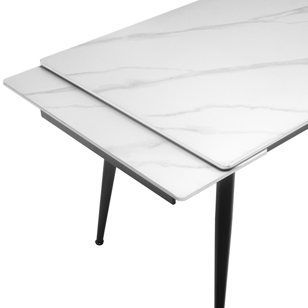 Стіл Connor 120-180 – сучасний розкладний стіл для кухні та кафе