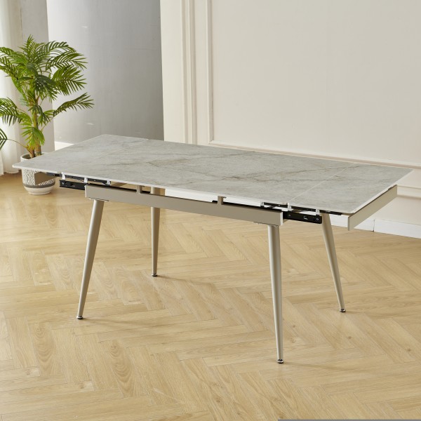Стіл Connor 120-180 – сучасний розкладний стіл для кухні та кафе