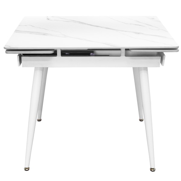 Стіл Connor white legs для кухні - стиль та комфорт