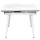 Стіл Connor white legs для кухні - стиль та комфорт