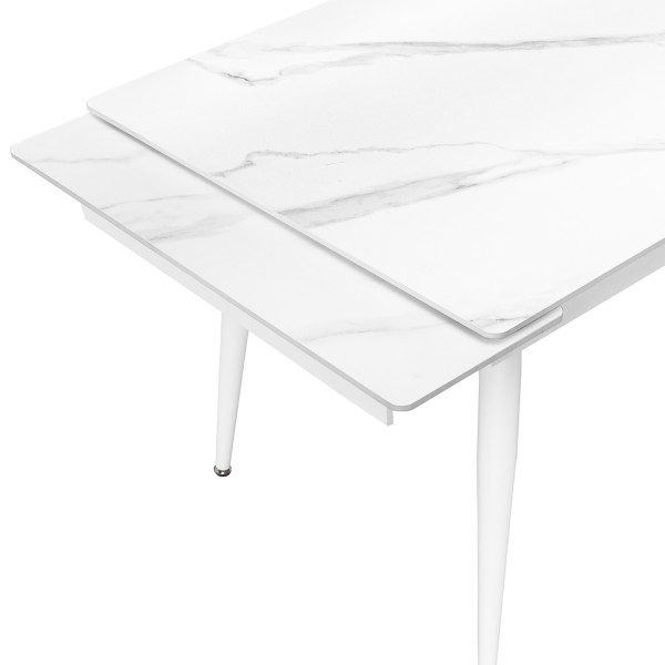 Стіл Connor white legs для кухні - стиль та комфорт