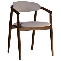 Стілець Mamont soft темний горіх