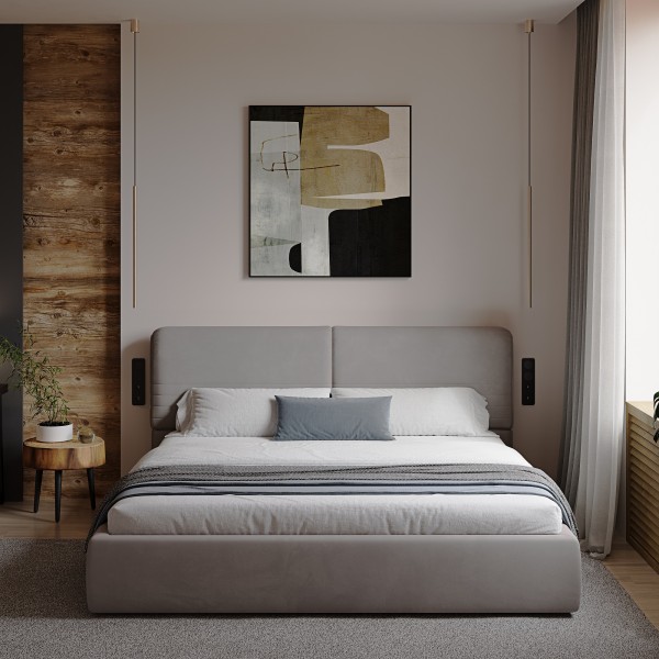 М'яке ліжко Catania II — Комфорт та стиль для вашої спальні
