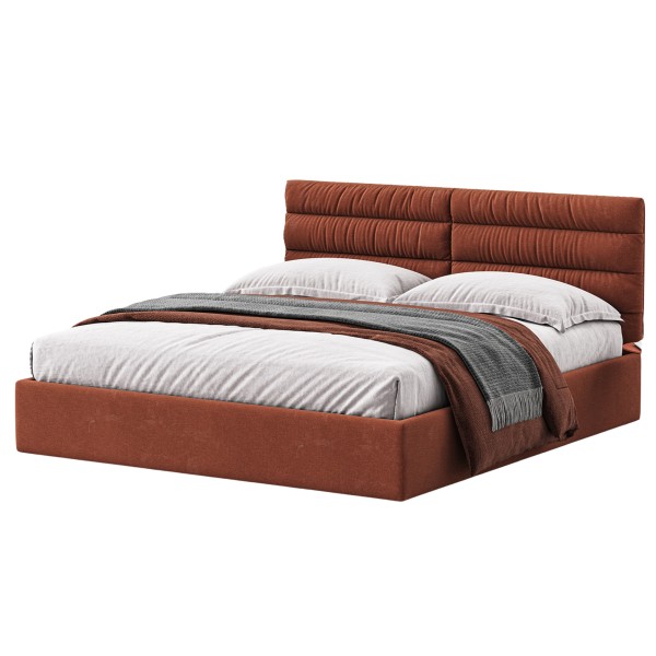 М'яке ліжко Narni II з підйомним механізмом для вашої спальні