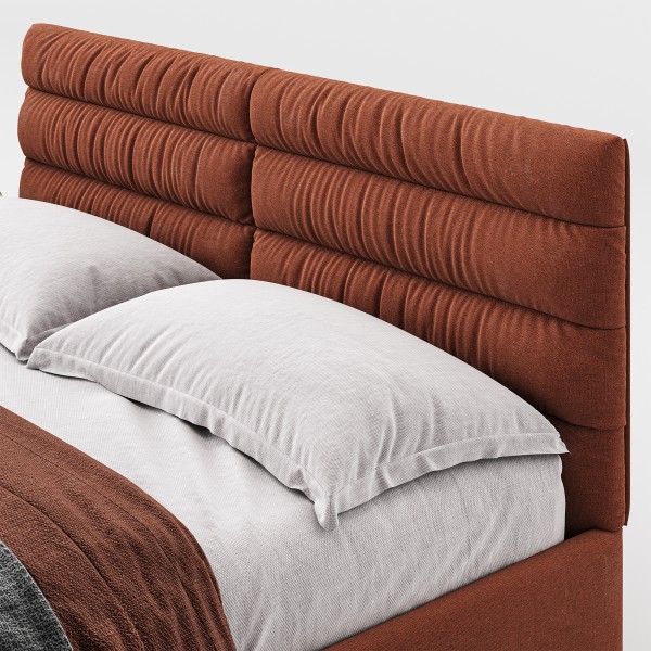 М'яке ліжко Narni II з підйомним механізмом для вашої спальні