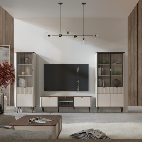 Вітрина широка Marly 2 — для стильних віталень