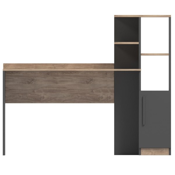 Письмовий стіл Дзен: стильний та функціональний стіл з полицями