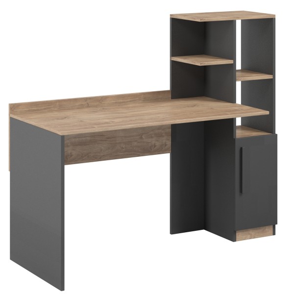 Письмовий стіл Дзен: стильний та функціональний стіл з полицями