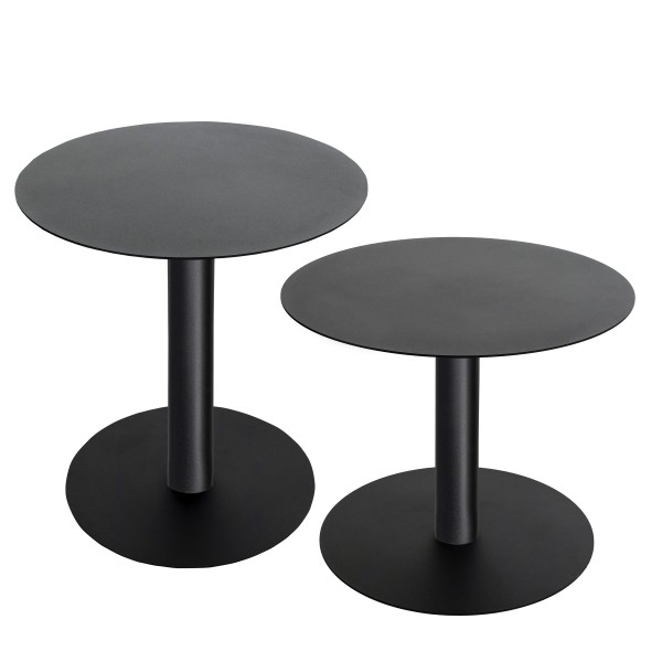 Столик журнальний Disco H - круглий металевий столик для вашої вітальні