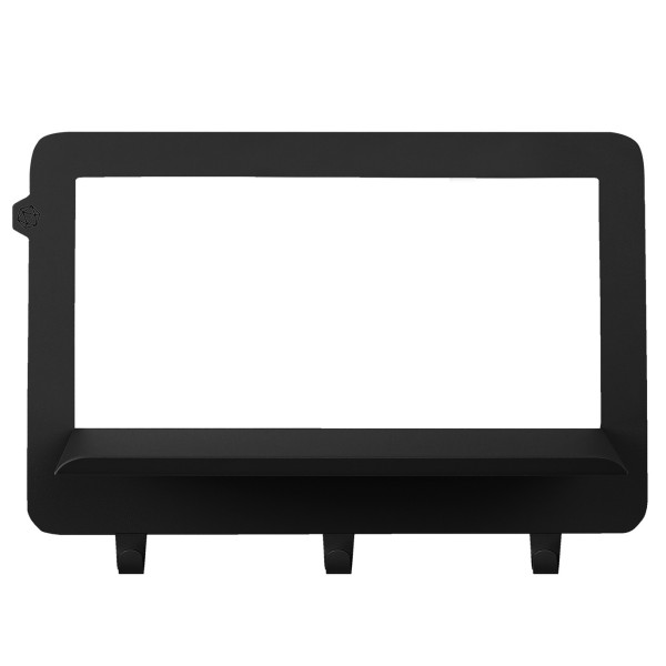 Полиця настінна Side з гачками