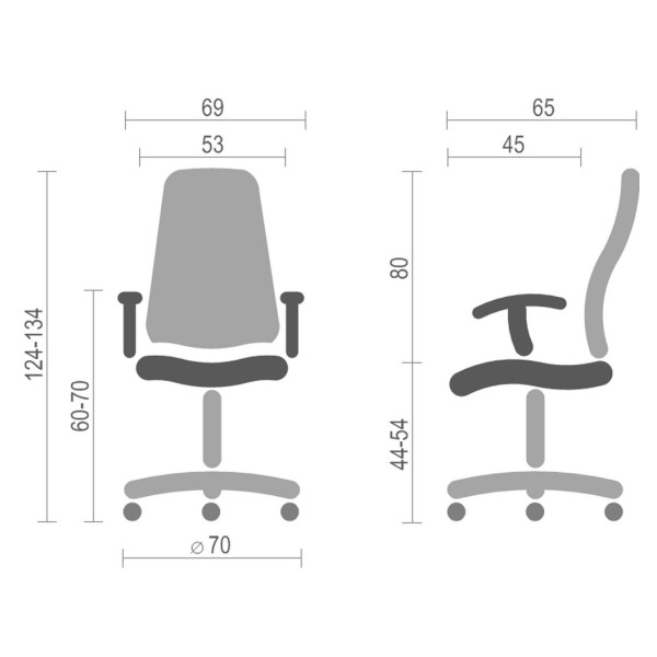 Крісло Хорнет – сучасний стиль та комфорт для вашого офісу