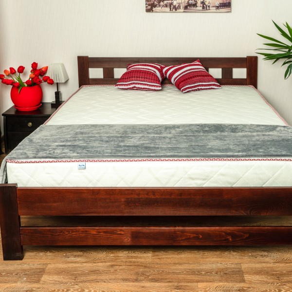 Матрац Роксолана Вишиванка - двостороння жорсткість для вашого комфорту