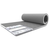 Матрац-топер Rain Gray-White