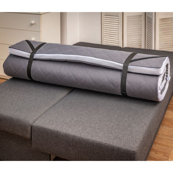 Матрац-топер Bora Gray-White – комфорт та підтримка для вашого сну