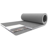 Матрац-топер Fog Gray-White