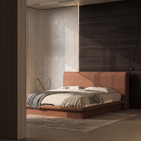 М'яке ліжко Nola 2 з підйомним механізмом