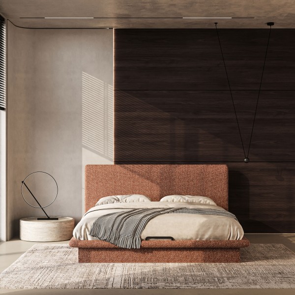 М'яке ліжко Nola 2 з підйомним механізмом