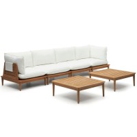 Комплект садових меблів Portitxol 2 крісла + 2 кутових крісла + 2 столики