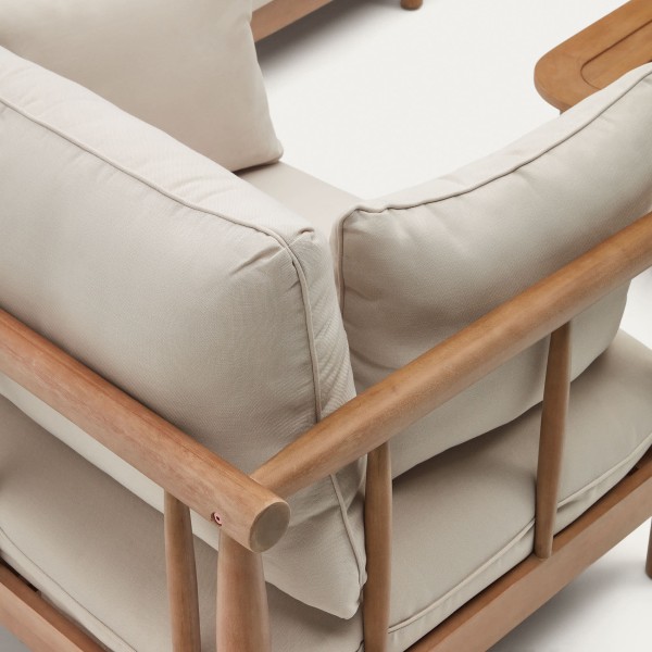 Комплект садових меблів Sacova - Диван + 2 крісла + столик