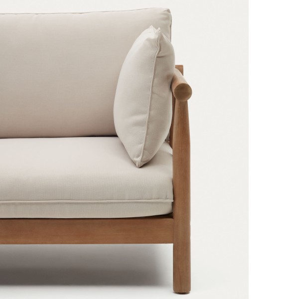 Комплект садових меблів Sacova: кутовий диван та столик