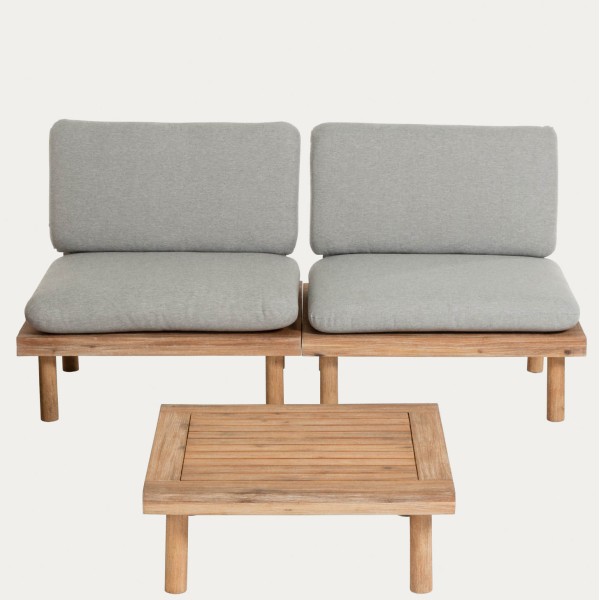 Комплект садових меблів Viridis 2 крісла + столик