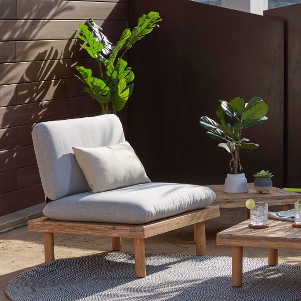 Комплект садових меблів Viridis 4 крісла + 2 столика