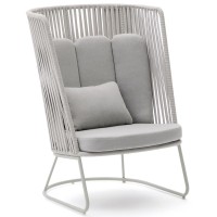 Крісло Saconca з високою спинкою