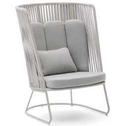 Крісло Saconca з високою спинкою