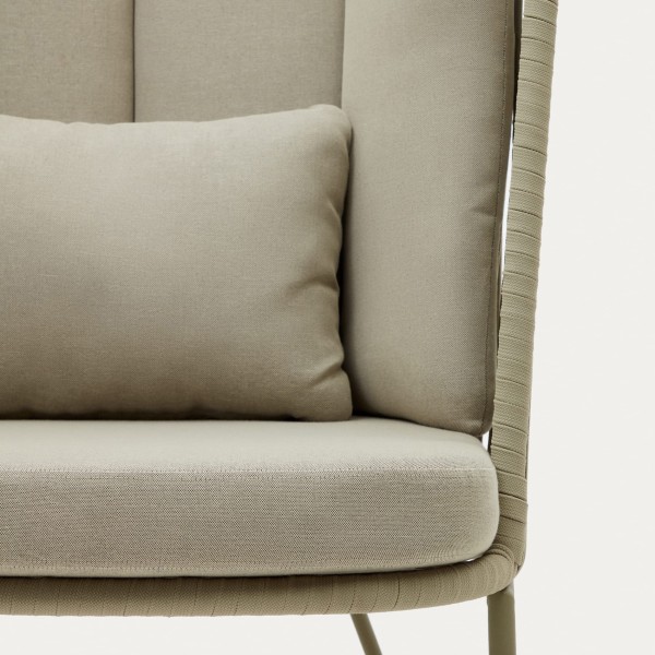 Крісло Saconca з високою спинкою – комфорт та стиль для вашого саду