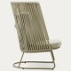 Крісло Saconca з високою спинкою – комфорт та стиль для вашого саду