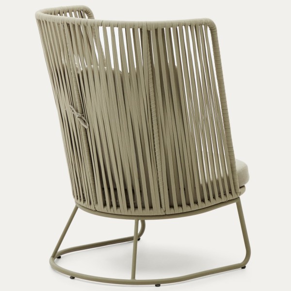 Крісло Saconca з високою спинкою – комфорт та стиль для вашого саду