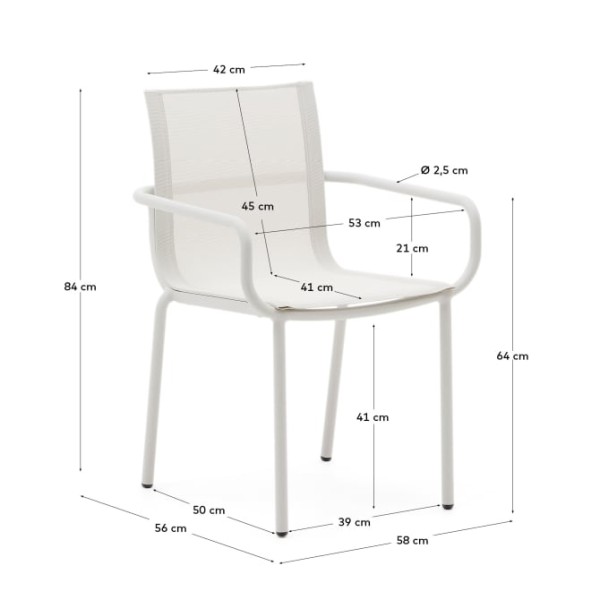 Крісло Galdana для саду та вулиці