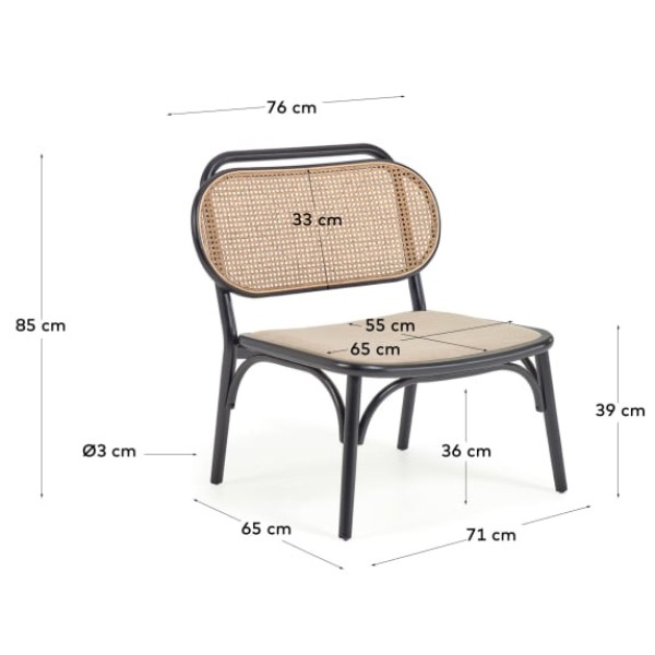 Крісло Doriane - стиль та комфорт для вашого саду або кафе