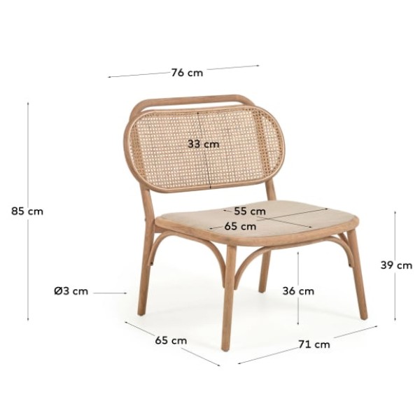 Крісло Doriane - стиль та комфорт для вашого саду або кафе
