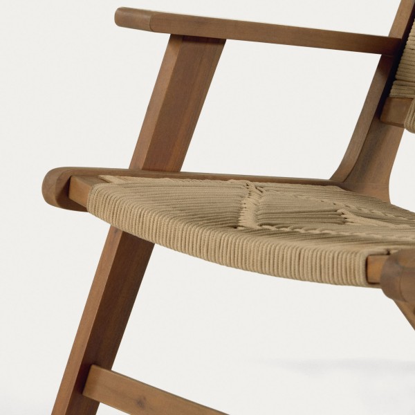 Крісло Geralda з масиву акації