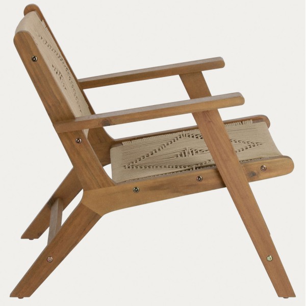 Крісло Geralda з масиву акації