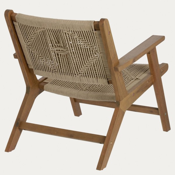 Крісло Geralda з масиву акації