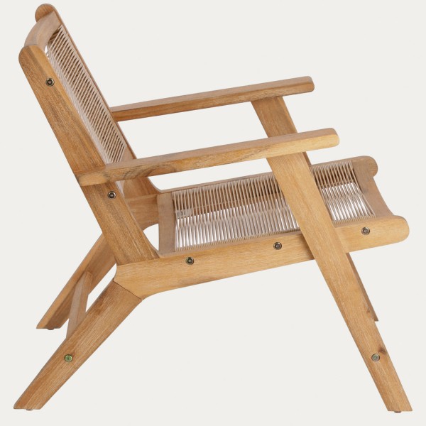 Крісло Geralda з масиву акації