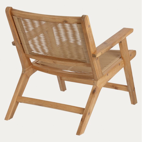 Крісло Geralda з масиву акації