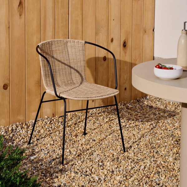 Стілець Eltiera з підлокітниками для саду та кафе