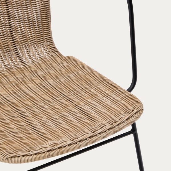 Стілець Eltiera з підлокітниками для саду та кафе