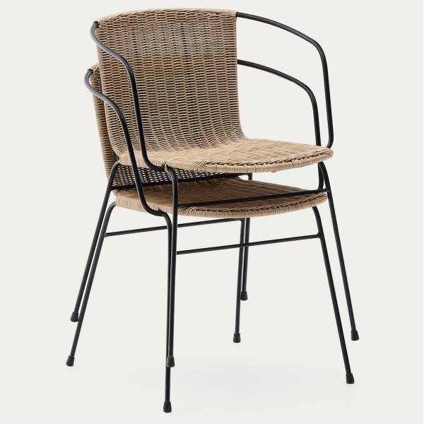 Стілець Eltiera з підлокітниками для саду та кафе